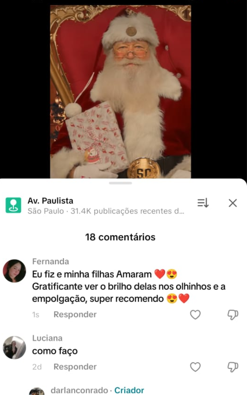 Depoimento de cliente satisfeito 6